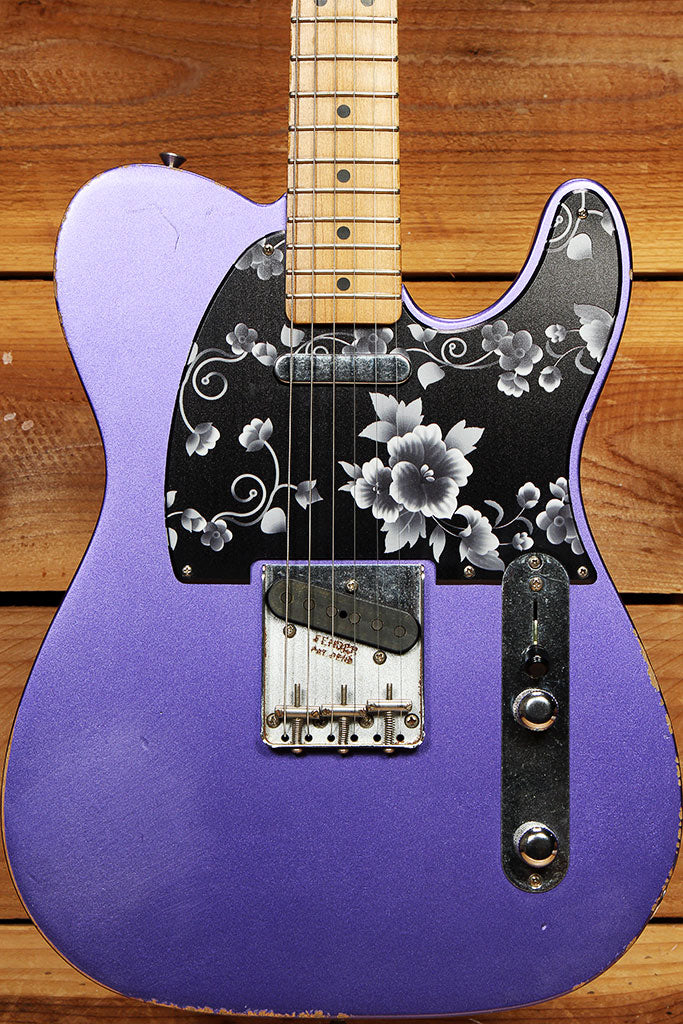 Fender 50s ROAD WORN Telecaster FSR 2019 Relic Purple Tele Electric Guitar 93661