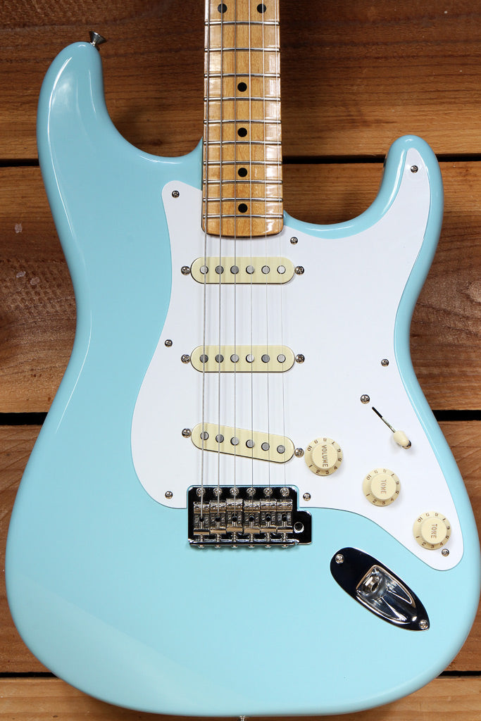 FENDER 2017 Classic Series 50s Stratocaster DAPHNE BLUE Clean! Strat 94225