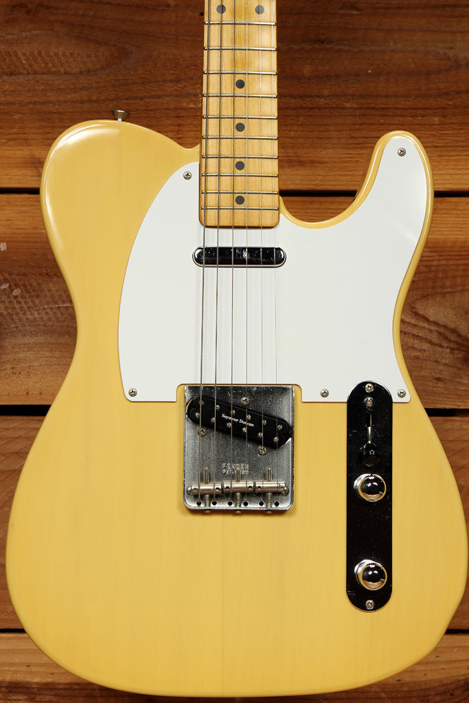 Fender Telecaster 1995 MIJ RARE TL-52 DGF Full V Neck Blonde Japan Tele 10829