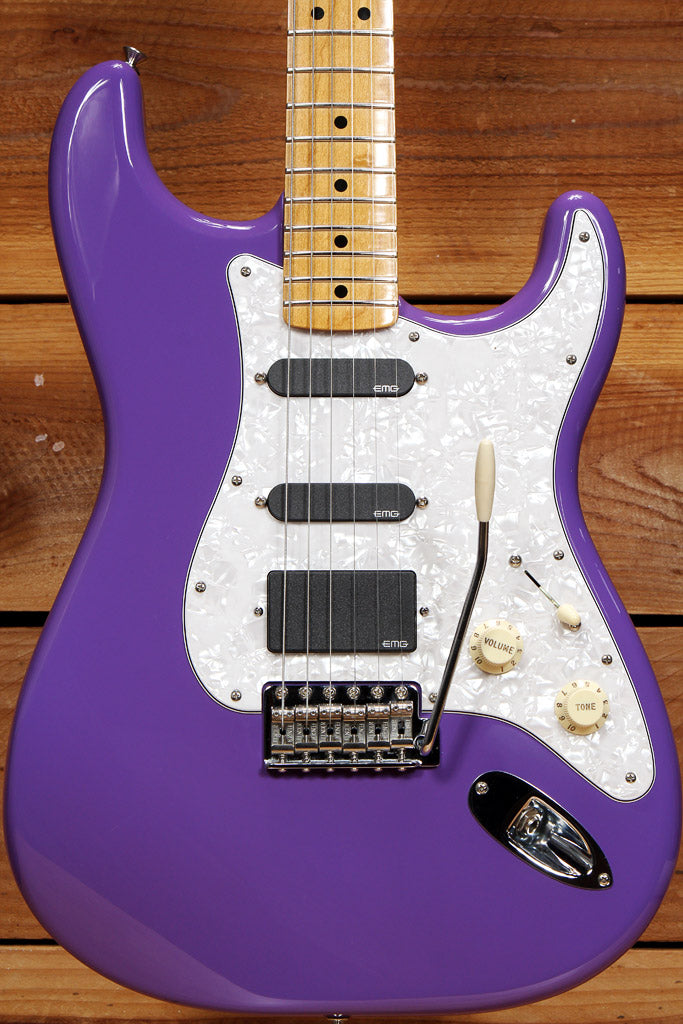 FENDER 2018 JIMI HENDRIX STRATOCASTER Ultraviolet +EMG PUs Strat