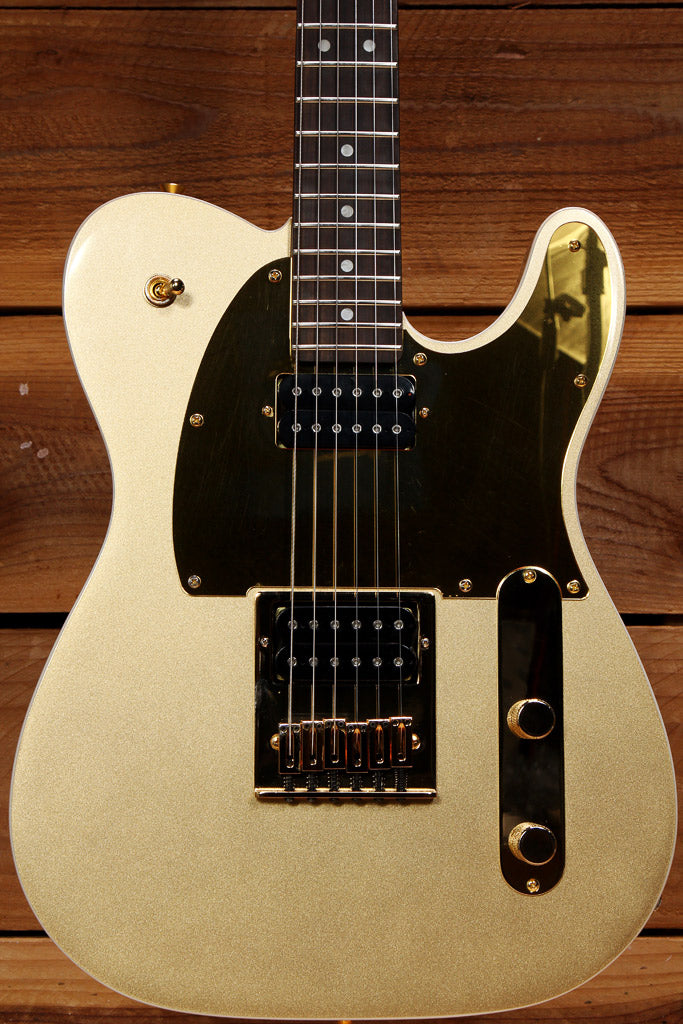 Fender 2020 Squier John 5 Telecaster Frost Gold J5 Tele HH 08171