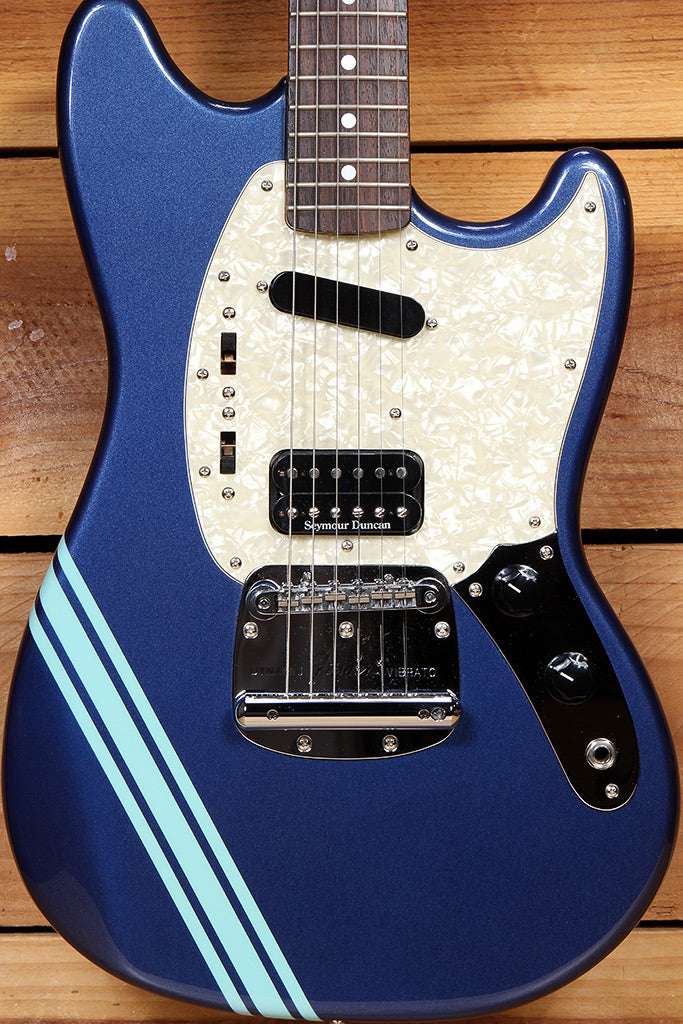 FENDER KURT COBAIN MUSTANG MIJ Japan Competition Blue GT + Extras Clean! 58183