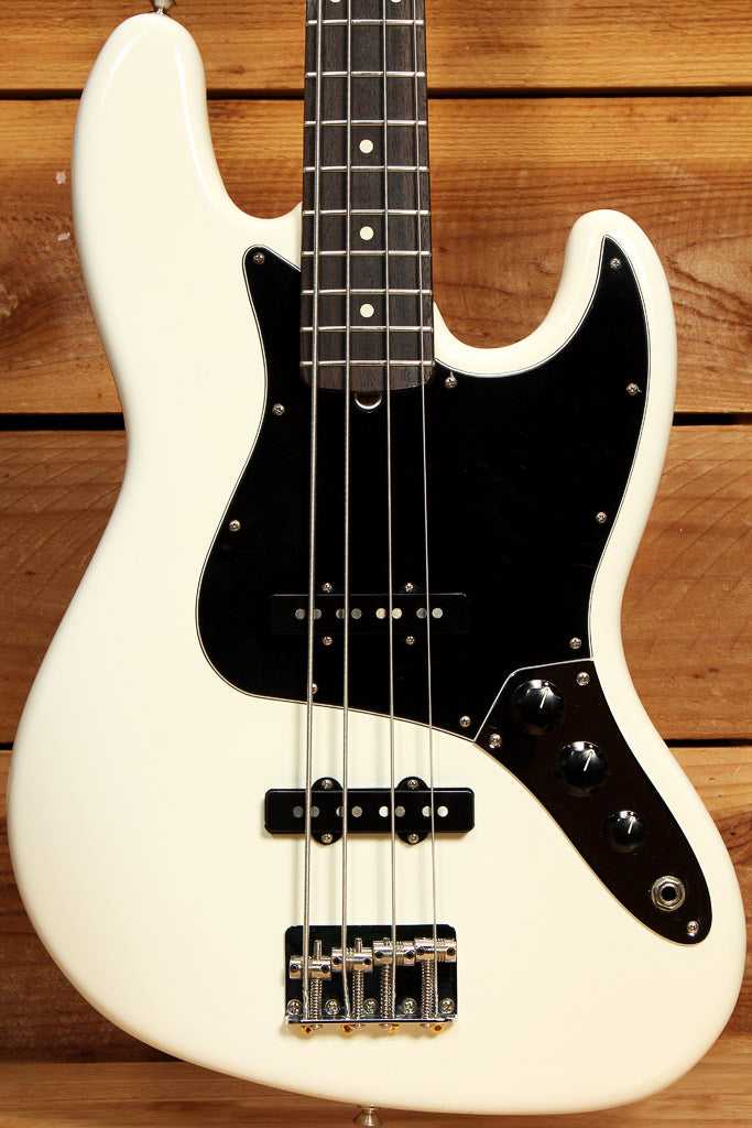 Fender 2019 American Performer Jazz Bass Arctic White Rosewood Board 04492