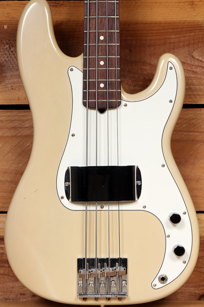 FENDER Highway One PRECISION BASS Rare Blonde Nitro P USA American +Cover 43071