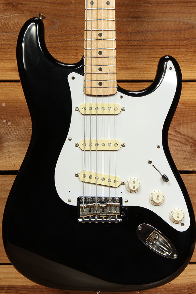 Fender 1986-87 MIJ 50s Stratocaster Black Flat Poles Clean