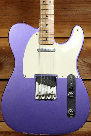 FENDER 50s ROAD WORN TELECASTER FSR 2019 Relic Purple Tele Electric Guitar 73776