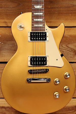 GIBSON 2011 LES PAUL 60s TRIBUTE T Goldtop 7.5 Pounds! 490 PU +Bag 04722