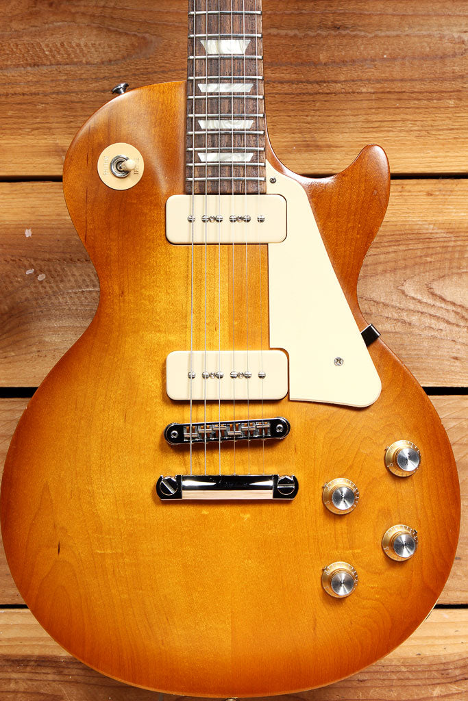 Gibson Les Paul 60s Tribute Beauty! 2016 P90 + Nitro Honeyburst 00957