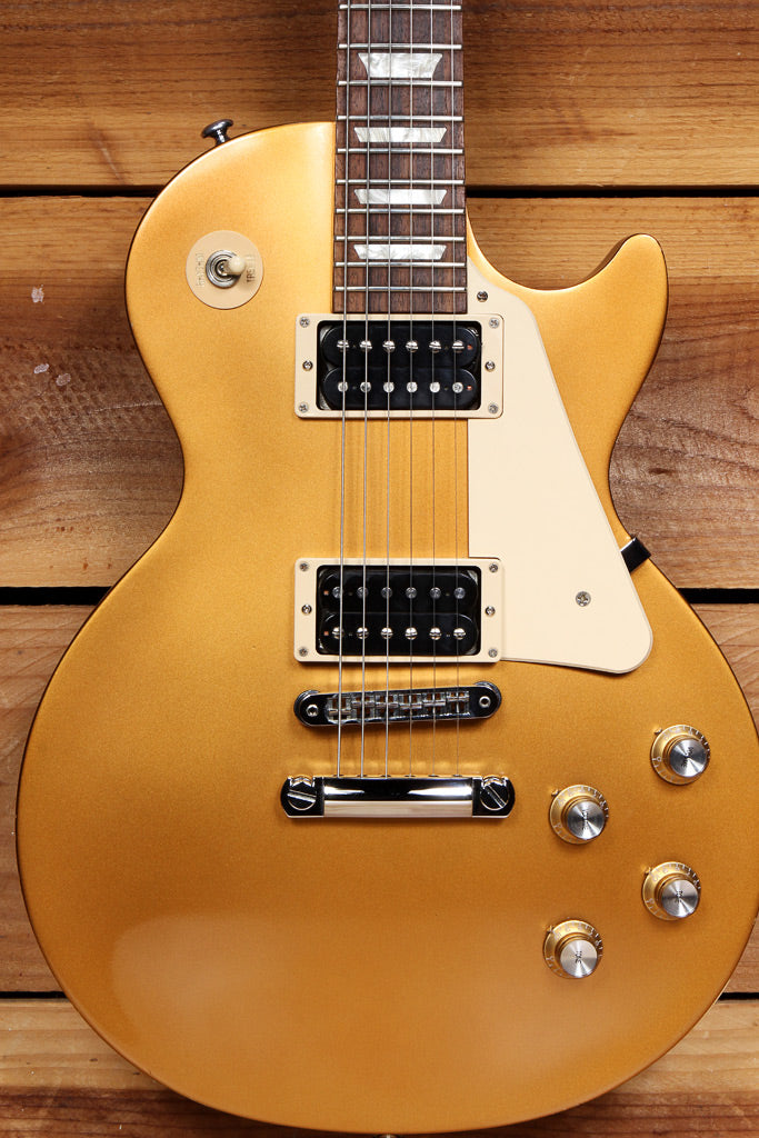 GIBSON 2016 LES PAUL 50s TRIBUTE T Goldtop Satin Gold Top
