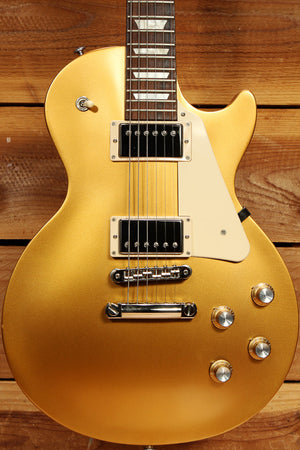 GIBSON 2018 LES PAUL 60s TRIBUTE T Goldtop Satin Free USA Ship 22159