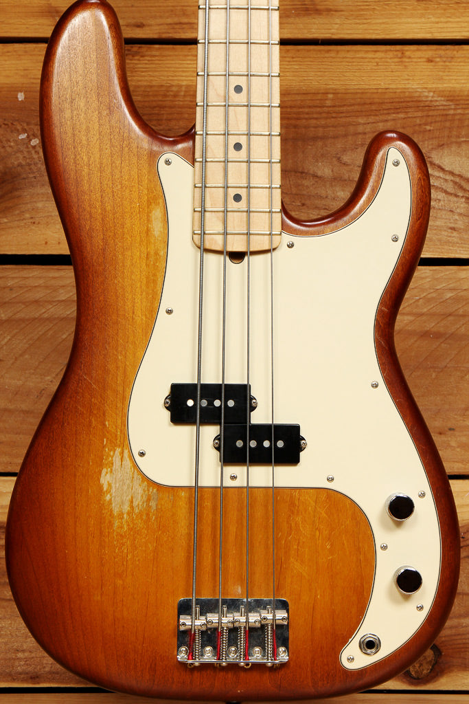 FENDER USA AMERICAN SPECIAL PRECISION P-BASS Hand Stained Honey Burst –  Still Kickin Music