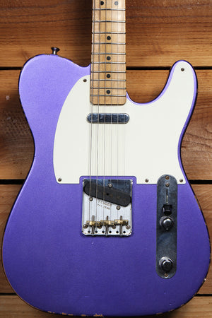 FENDER 50s ROAD WORN TELECASTER FSR 2019 Relic Purple Tele Rare Guitar 87003