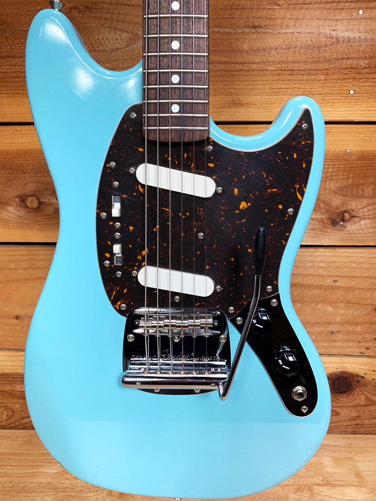 Fender MG-65 Mustang Re-issue Daphne Blue Made in Japan MIJ 00878