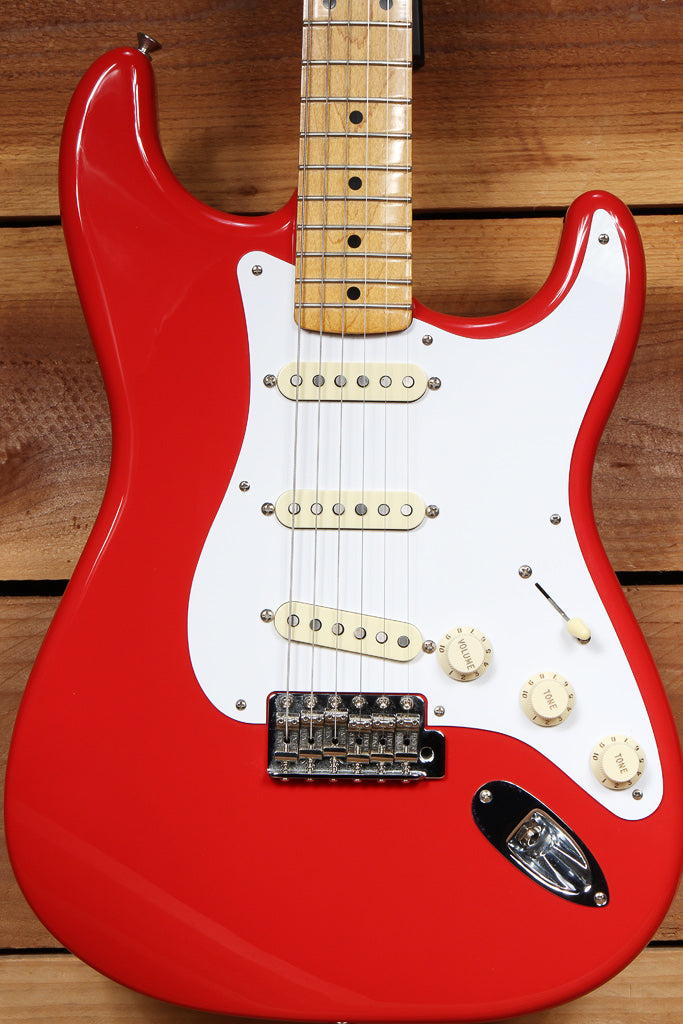 FENDER 50s Classic Series 2015 STRATOCASTER Super Clean Fiesta Red 38398