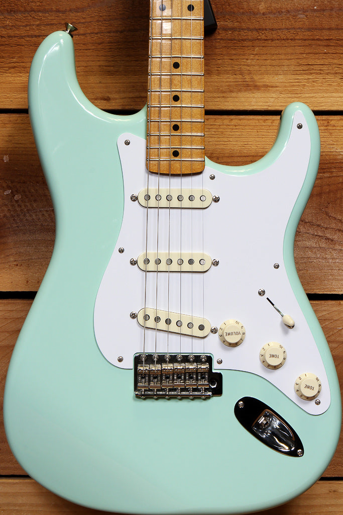 FENDER CLASSIC SERIES 50s STRATOCASTER Seafoam Surf Green Nice 2012 Strat 05260