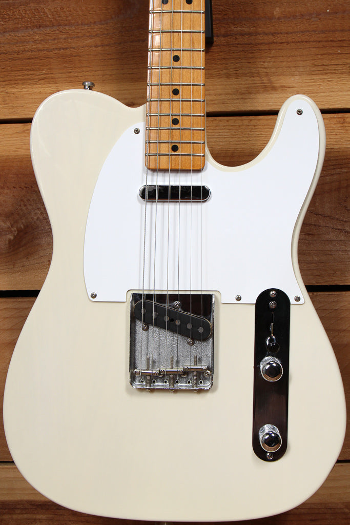 FENDER CLASSIC SERIES 50s TELECASTER White Blonde Maple Tele Mint