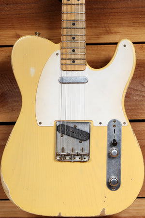 FENDER 2008 ROAD WORN 50s TELECASTER RARE TV Yellow Best Tele Relic Around 36134