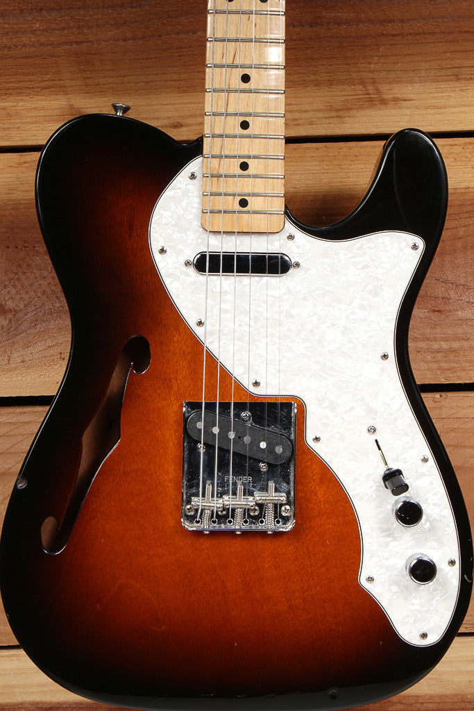 2000 Fender Mexico Telecaster Thinline 1969 Re-Issue Natural
