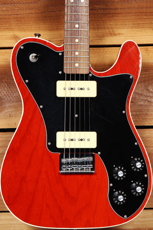 FENDER BLACK DOVE 72 TELECASTER Custom Rare FSR P90 Tele Trans Orange 45016