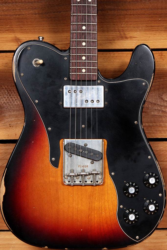 FENDER ROAD WORN 72 Custom TELECASTER RARE! 2009 Sunburst