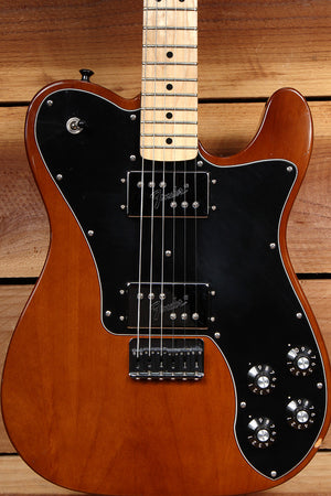 FENDER CLASSIC SERIES 72 TELECASTER DELUXE Walnut Tele Upgrades! Mocha 70s 41022