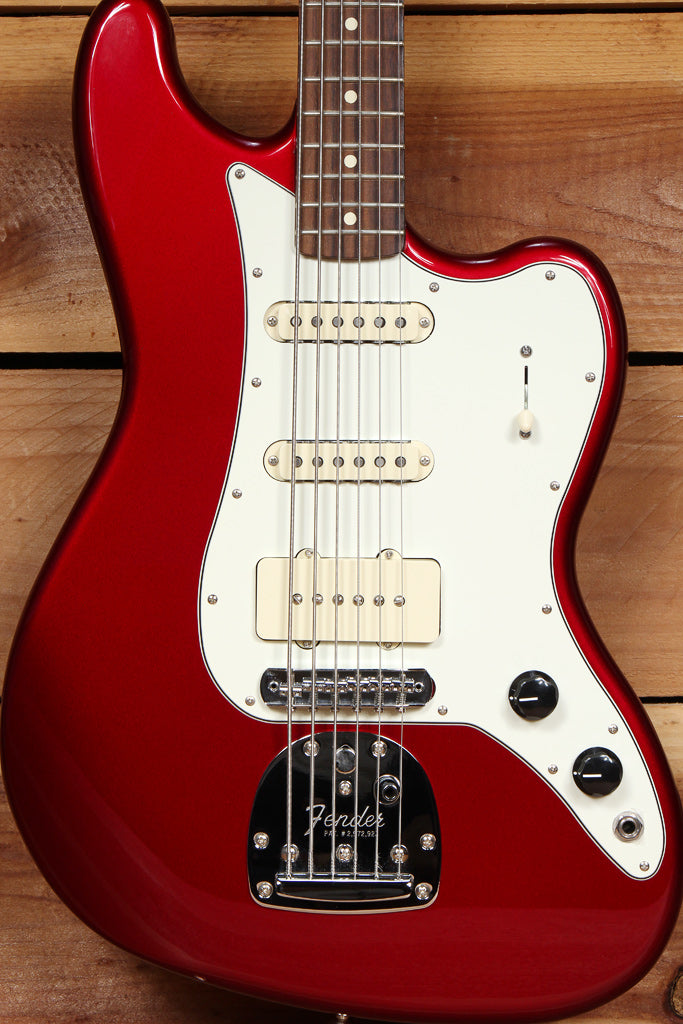 FENDER 2014 BASS VI Pawn Shop Red Nice! Baritone Guitar 68657