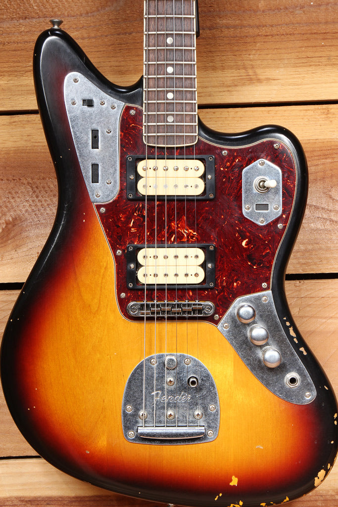 FENDER KURT COBAIN JAGUAR ROAD WORN Nirvana electric guitar