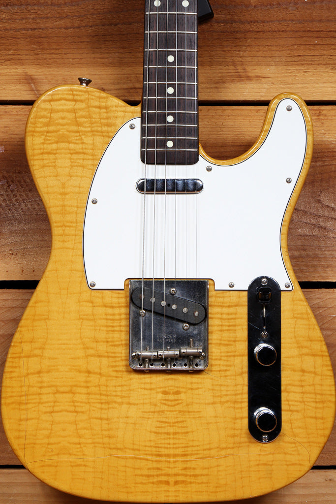 ギター Fender japan telecaster all flame maple Fender Japan Telecaster All Flame Maple Body Neck Rare From