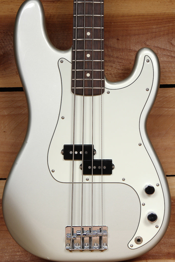 Fender Precision Bass アイボリー FENDER 2014 P-BASS Rare! Inca Silver Finish! Nice! MIM