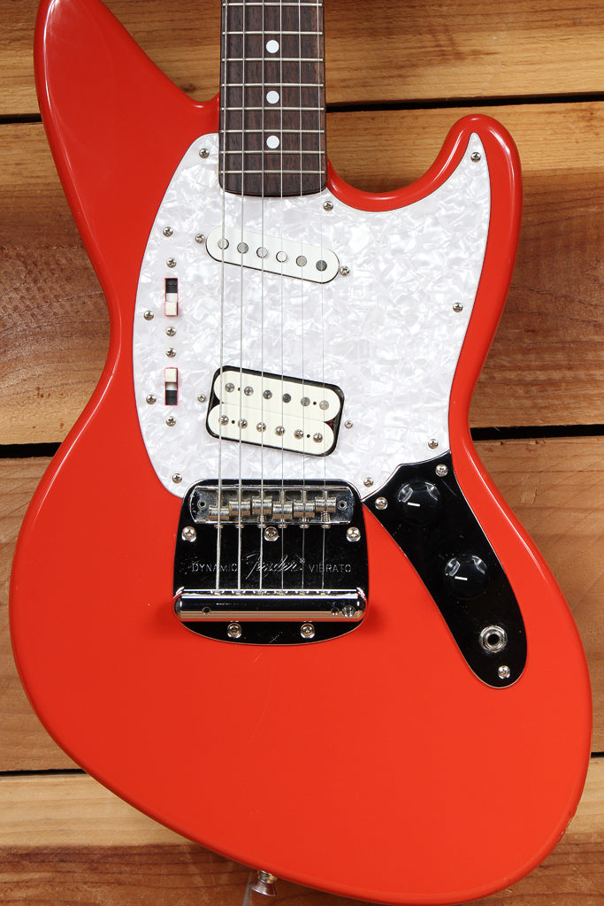 FENDER JAG-STANG Cobain NICE! JagStang Fiesta Red Crafted in Japan