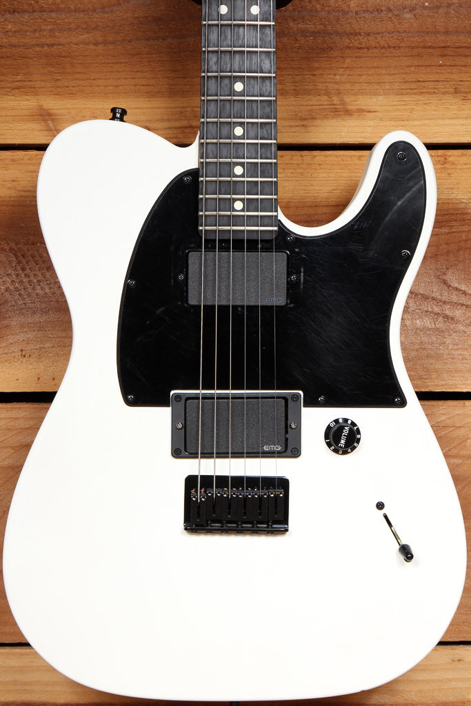 FENDER JIM ROOT TELECASTER Flat White 9.5/10 MIM Tele 33144