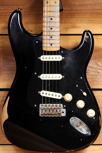 【第1位獲得！】 FENDER Black STRATOCASTER WORN ROAD 50s SERIES CLASSIC 2017 ギター