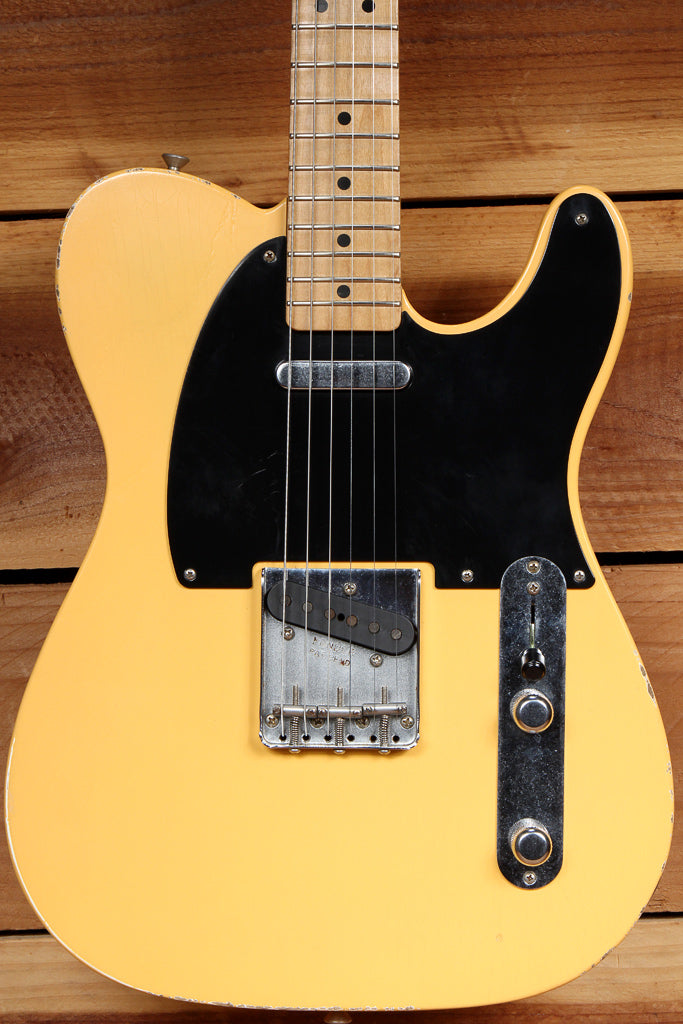 FENDER 2017 ROAD WORN 50s TELECASTER RARE TV Yellow Best Tele Relic Around 68213