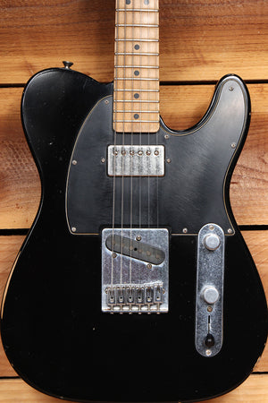 FENDER ROAD WORN PLAYER TELECASTER Rare S/H Fat Tele Relic Black 69537