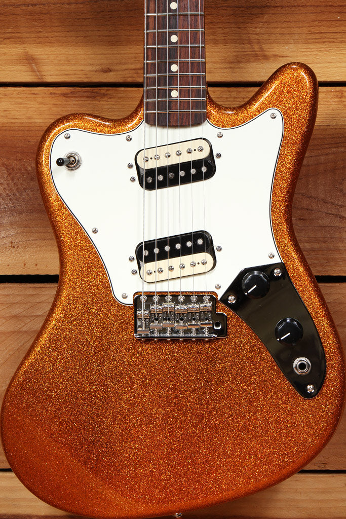FENDER PAWN SHOP SUPER-SONIC MINT! 2013 Orange Flake Offset Guitar