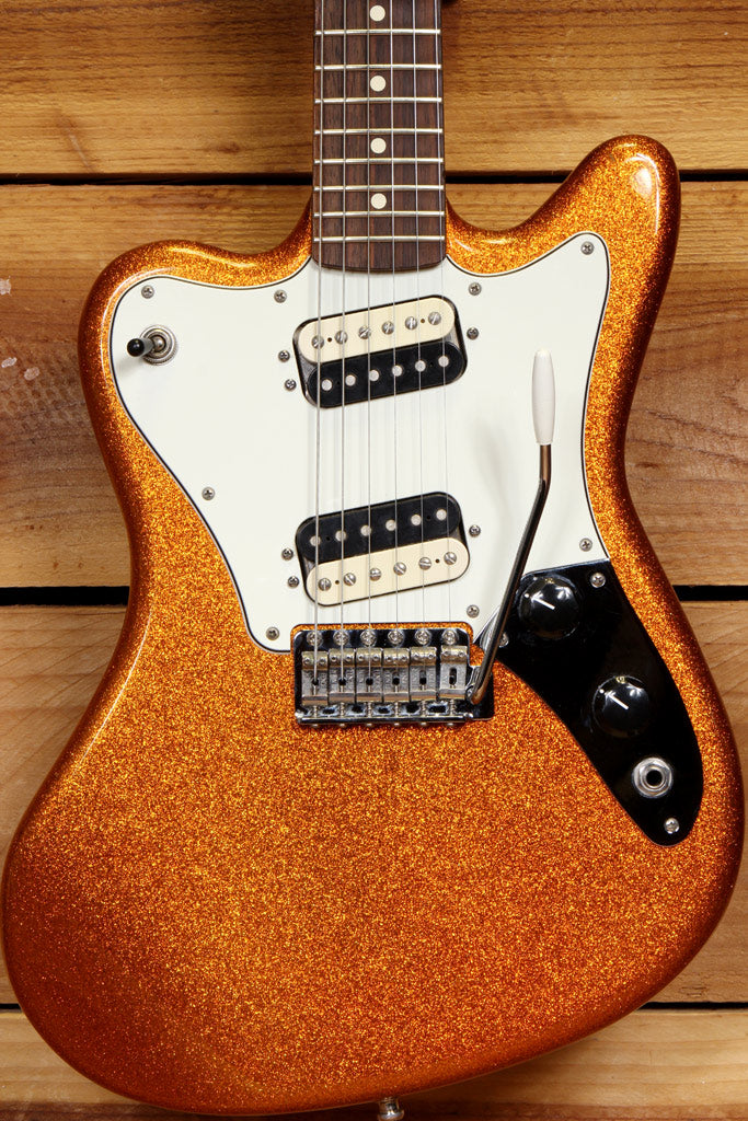 FENDER PAWN SHOP SUPER-SONIC Clean! 2012 Orange Flake Offset