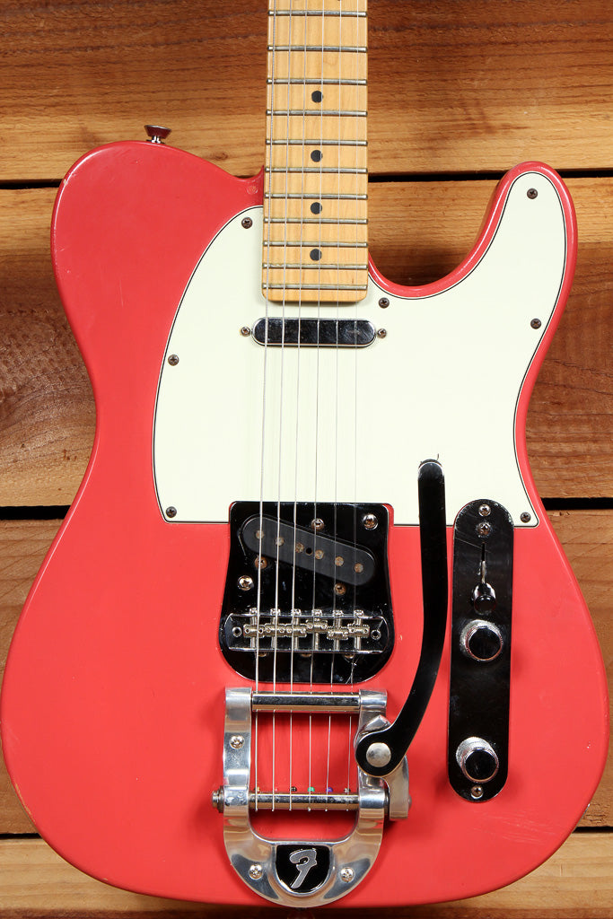 FENDER USA TELECASTER Factory BIGSBY Tremolo! Salmon Pink American Relic 24753