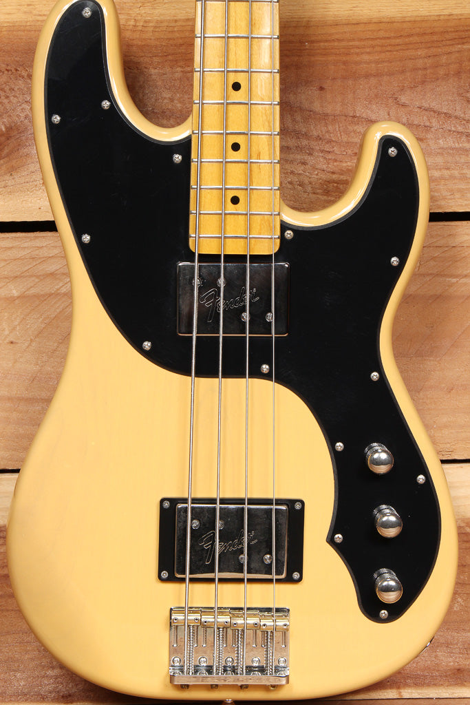 FENDER TELECASTER BASS Modern Player Butterscotch Blonde Tele + Case 08279