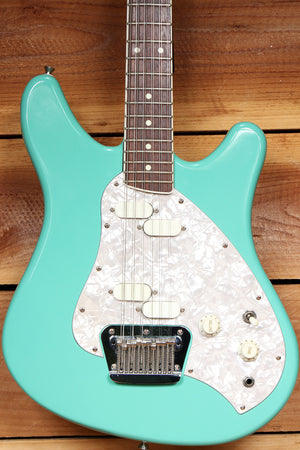 FENDER SQUIER Vista VENUS XII Courtney Love Surf Green 12-String Guitar 10154