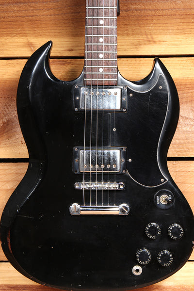 GIBSON 1978 SG VINTAGE GUITAR + HARD CASE Black 70s 28119 – Still