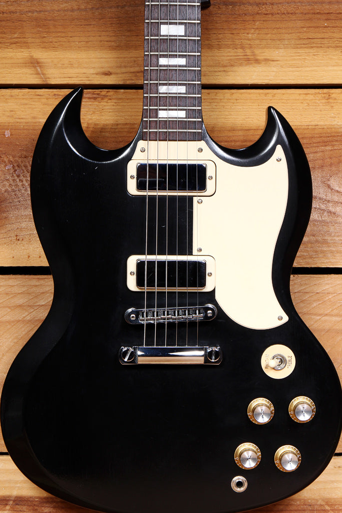 GIBSON SG SPECIAL 70s TRIBUTE T SATIN Black Alnico mini-Humbuckers 06307