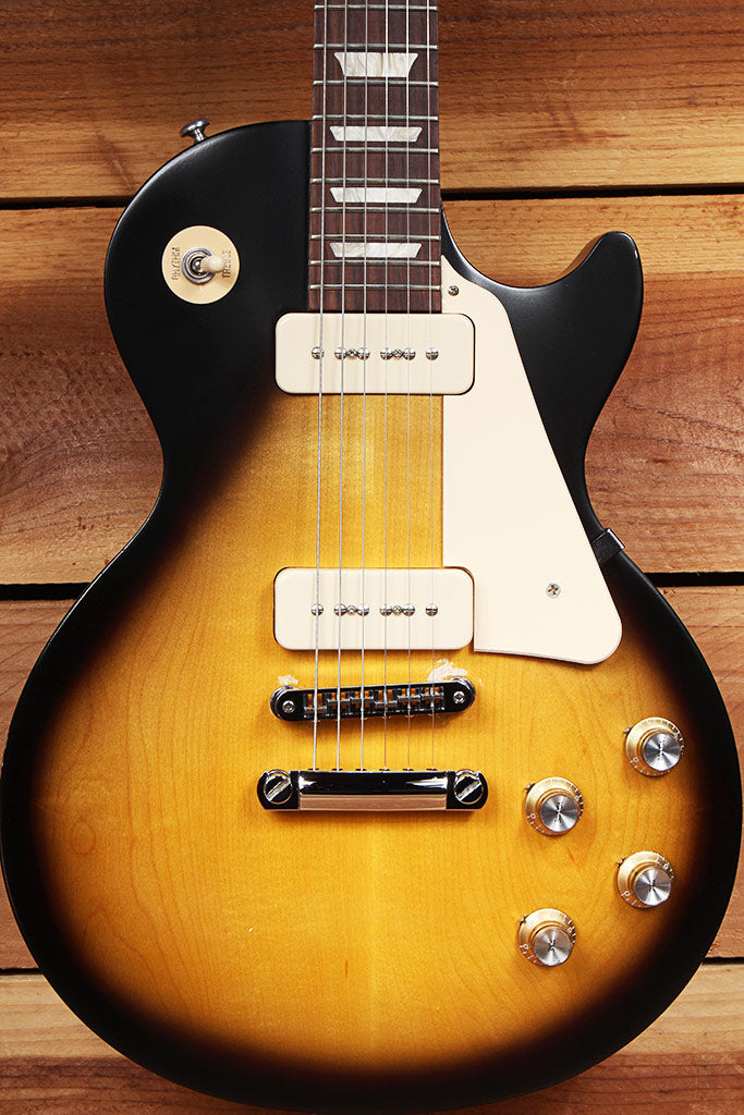 GIBSON 2016 LES PAUL 60s TRIBUTE P90s Sunburst Worn Faded Satin