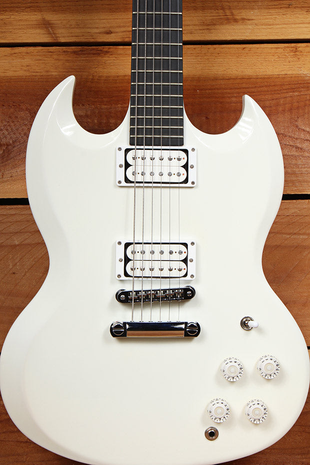 Gibson Rd Baritone GIBSON SG BARITONE Super Clean! + OHSC & Papers Alpine White USA 31392 ...