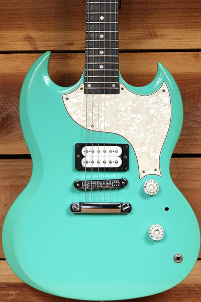 GIBSON SG-X 1998 Super Rare! Caribbean Blue! Ebony Board Nice
