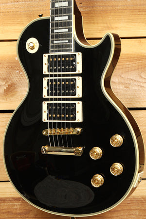 Epiphone Ltd Ed Peter Frampton Les Paul Custom PRO Mint! Black / Gold 11271