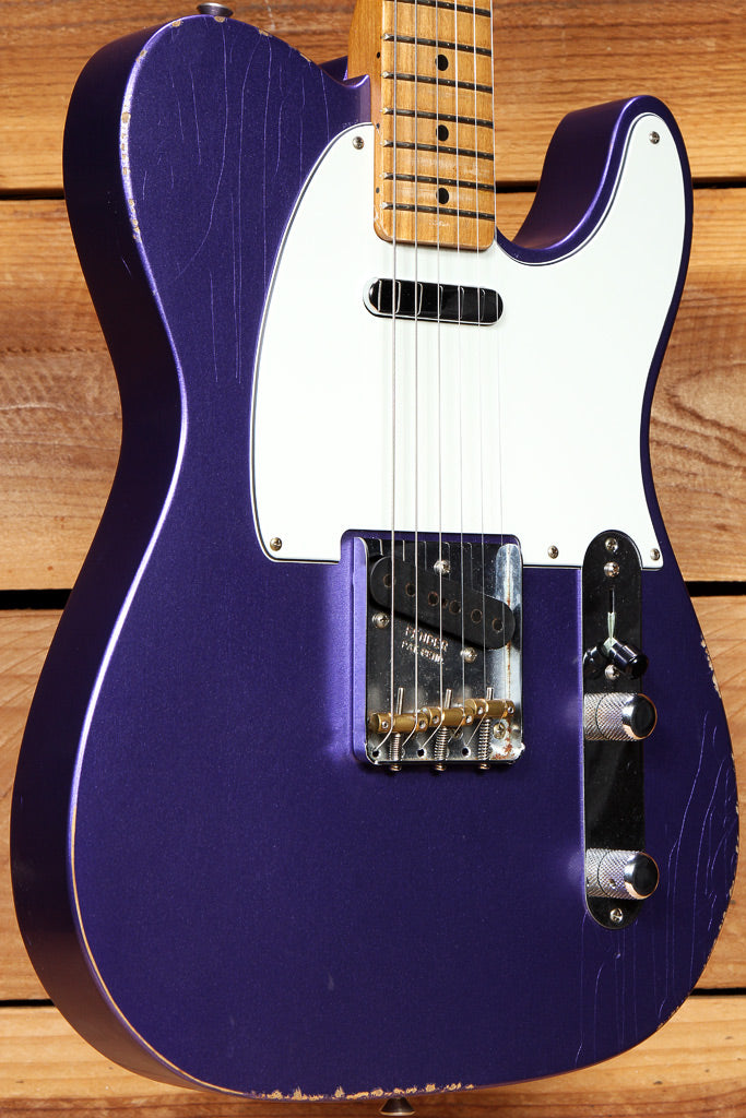 Fender 50s ROAD WORN Telecaster FSR 2018 Relic Purple Tele Electric Guitar 93661