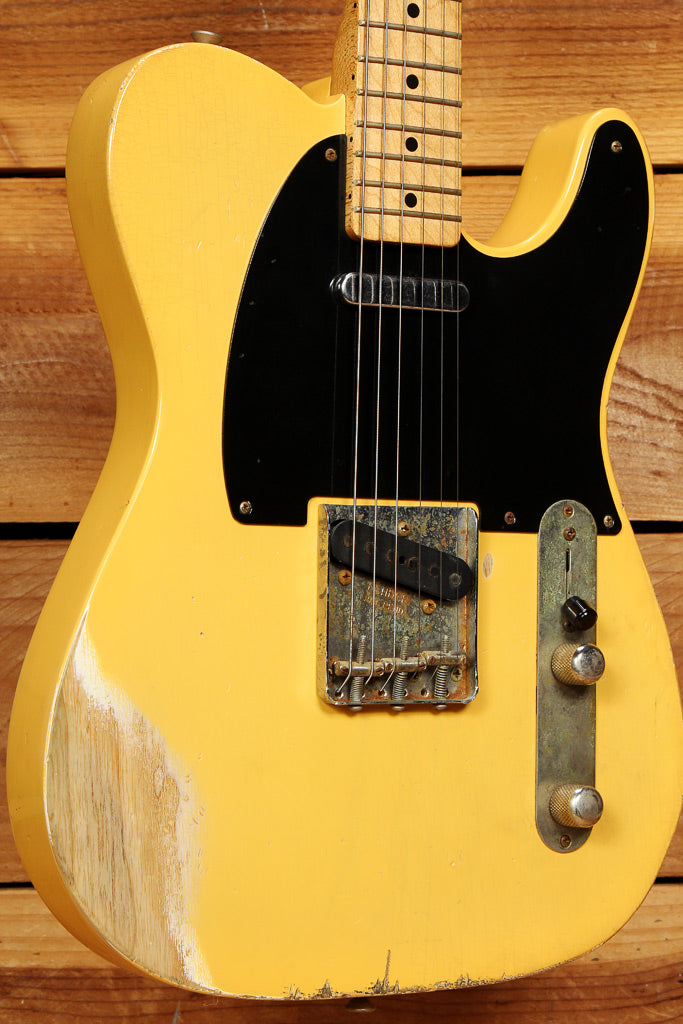 FENDER ROAD WORN 50s TELECASTER Pro Heavy Relic Job Blonde Tele 90721