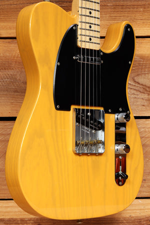 Fender FSR Ash 50s Telecaster Deluxe Noiseless PU Butterscotch Blonde Tele 85331