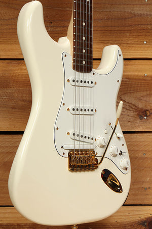 Fender Roland Ready GC-1 Stratocaster White/Gold 13-Pin MIDI Pickup Strat 00011