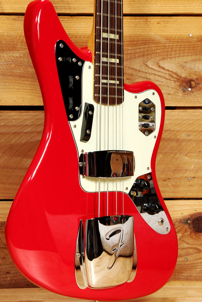 Fender JAB J-Craft Active Jaguar Bass MIJ Ashtrays Hot Rod Red
